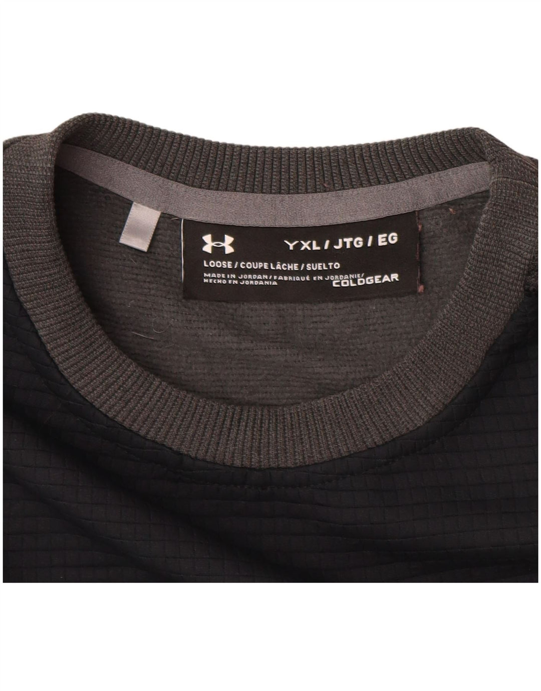 UNDER ARMOUR Sudadera Cold Gear para niños 13-14 años XL Gris
