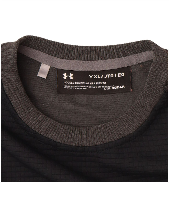 UNDER ARMOUR Sudadera Cold Gear para niños 13-14 años XL Gris