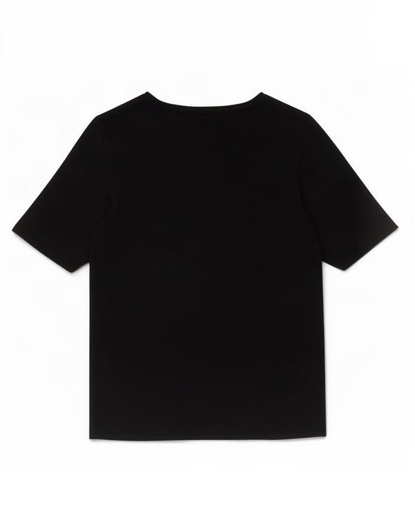 Marks & Spencer Camiseta para mujer Top UK 8 Small Viscosa negra