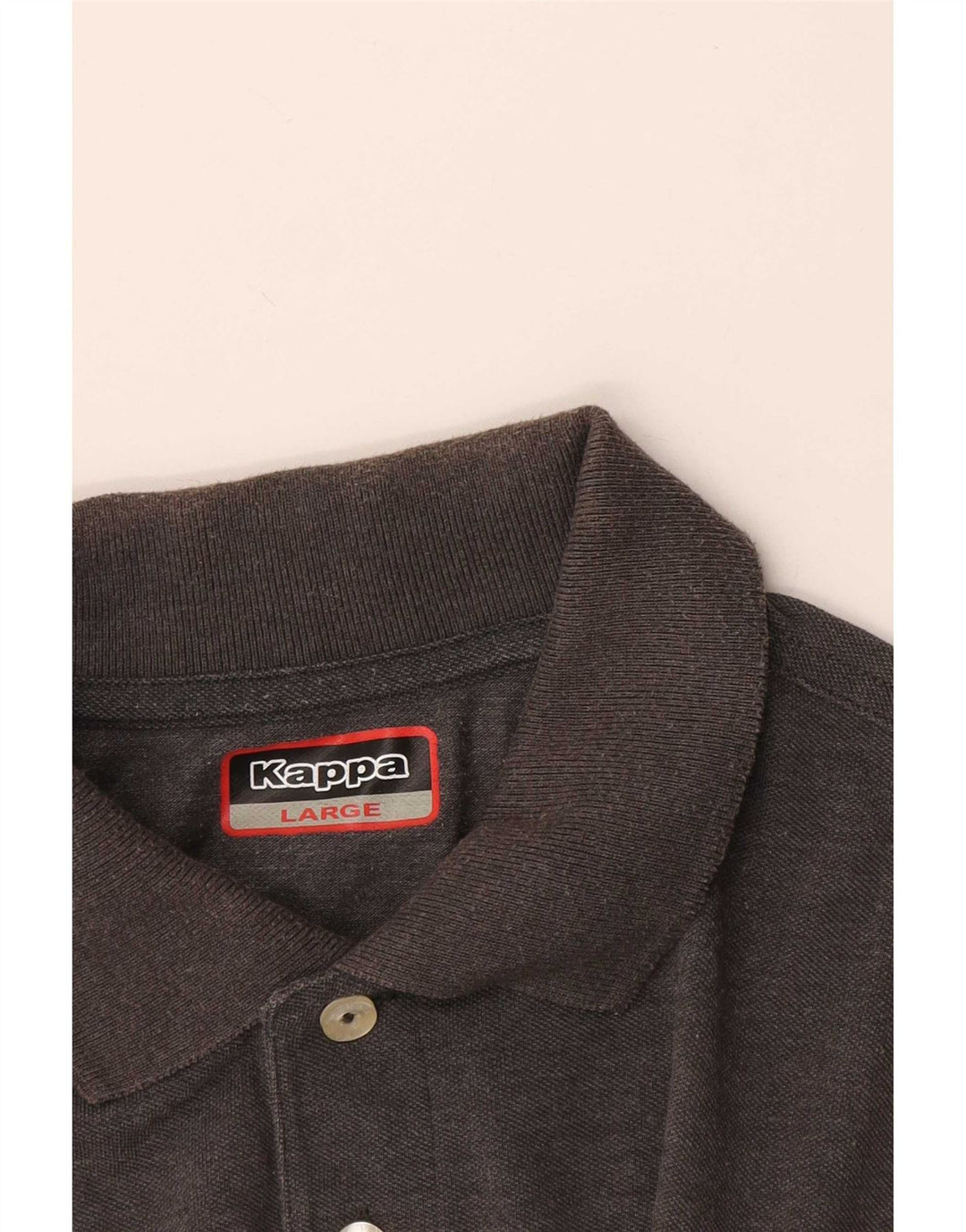 Kappa Polo Hombre Grande Gris