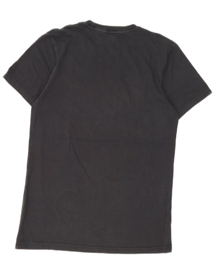 Adidas - Camiseta gráfica para hombre, talla pequeña, color negro