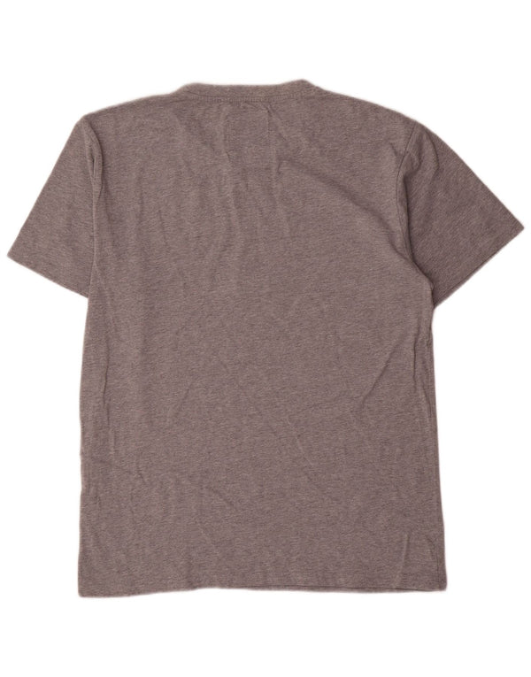 Champion Camiseta Gráfica Para Hombre Top Grande De Algodón Gris