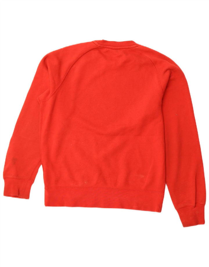 Nike Hombre Sudadera Gráfica Jersey Pequeño Algodón Rojo