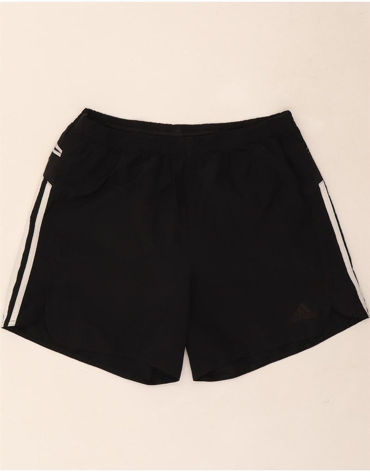 Adidas Mens Climalite Sport Shorts Medio Negro Poliéster