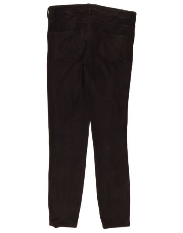 Benetton Pantalones informales ajustados para niña 13-14 años W28 L25 Negro