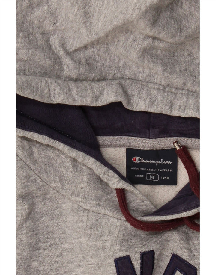 CHAMPION Jersey con capucha gráfica para hombre Gris medio