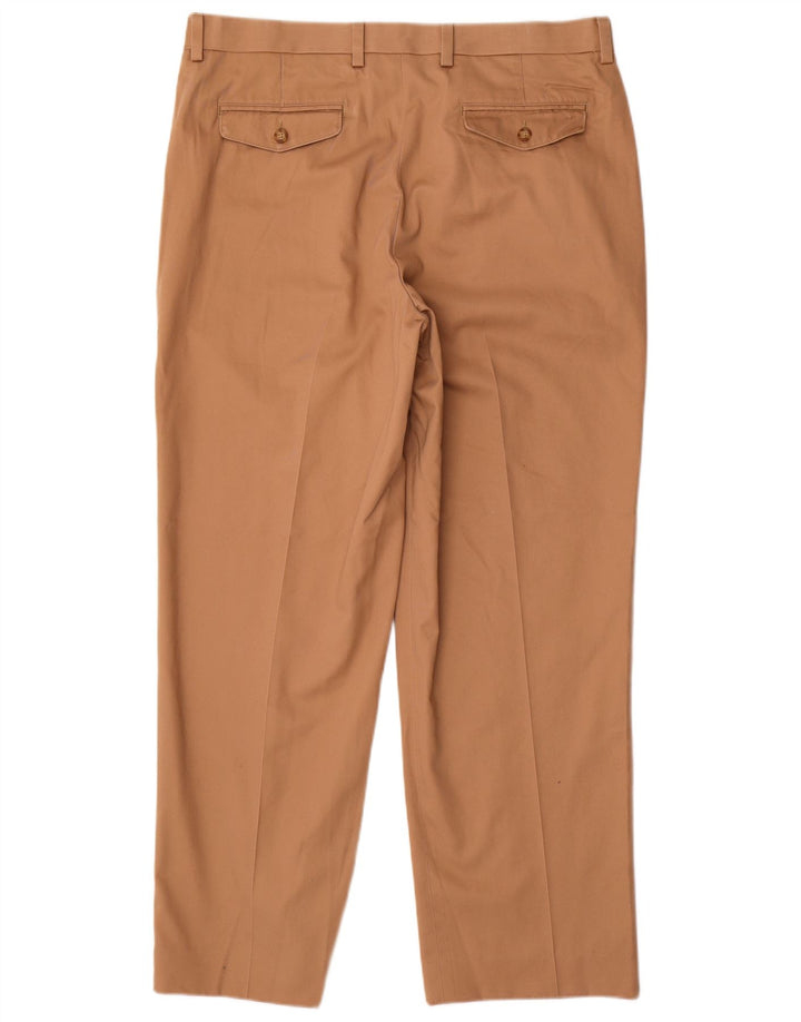 L.L.BEAN Pantalones chinos rectos de ajuste cómodo para hombre W36 L31 Algodón beige