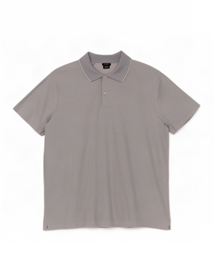 Hugo Boss Hombre Polo Regular Fit Algodón Azul Grande
