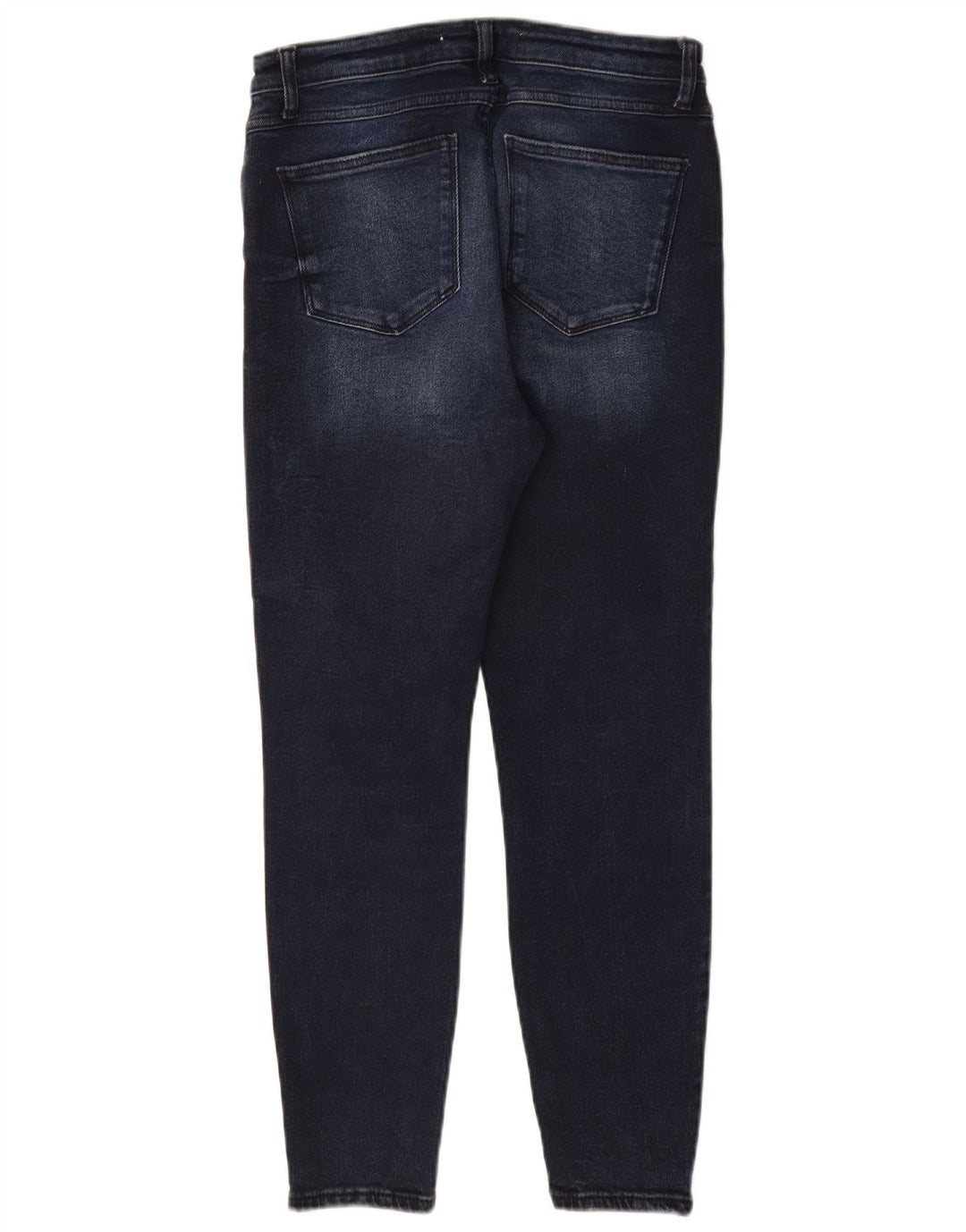ZARA Vaqueros Skinny Mujer EU 40 Medium W30 L27 Azul Marino Algodón