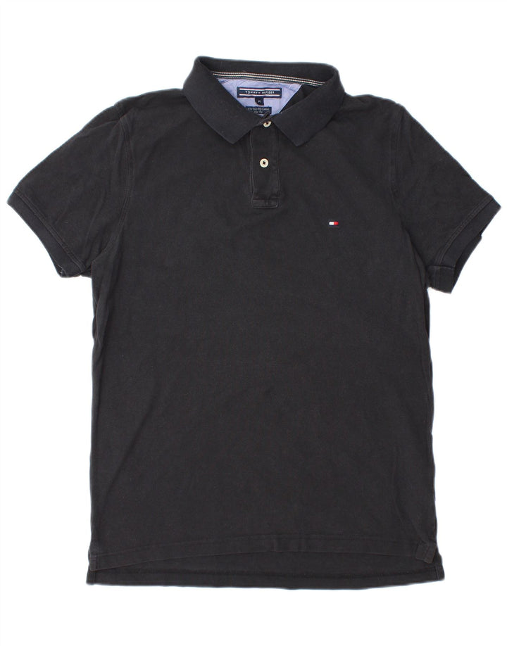 TOMMY HILFIGER Polo Slim Fit para Hombre Algodón Azul Marino Medio