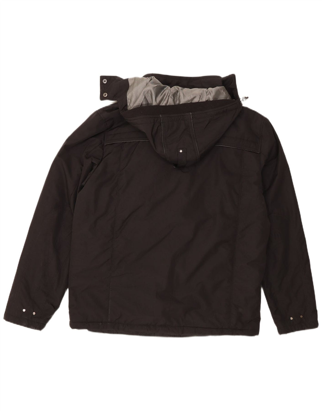 Ivy Oxford Chaqueta acolchada con capucha para hombre IT 52 XL Poliéster negro