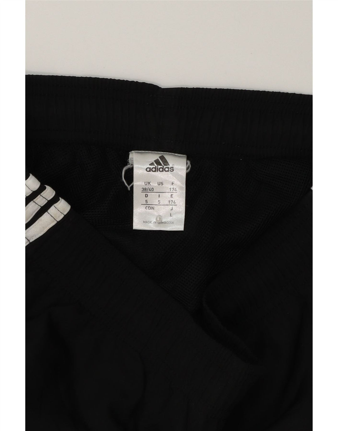 Pantalón ADIDAS Hombre UK 38/40 Medium Negro Colorblock