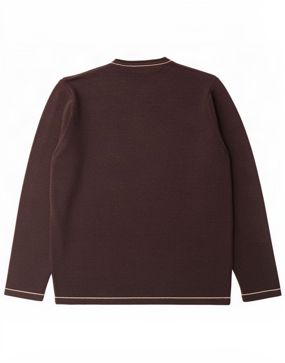 Jersey de cuello redondo para mujer Massimo Dutti UK 44 Lana gris medio