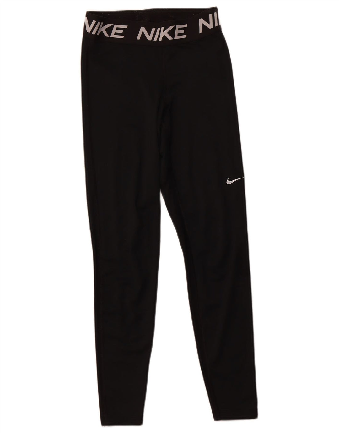 NIKE Leggings gráficos Dri Fit para mujer UK 8 Small Poliéster negro