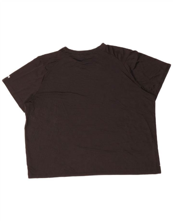 Russell Athletic Camiseta Hombre 2XL Poliéster Negro