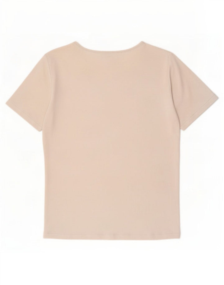 Cos Camiseta para hombre Top Medium Off White Cotton