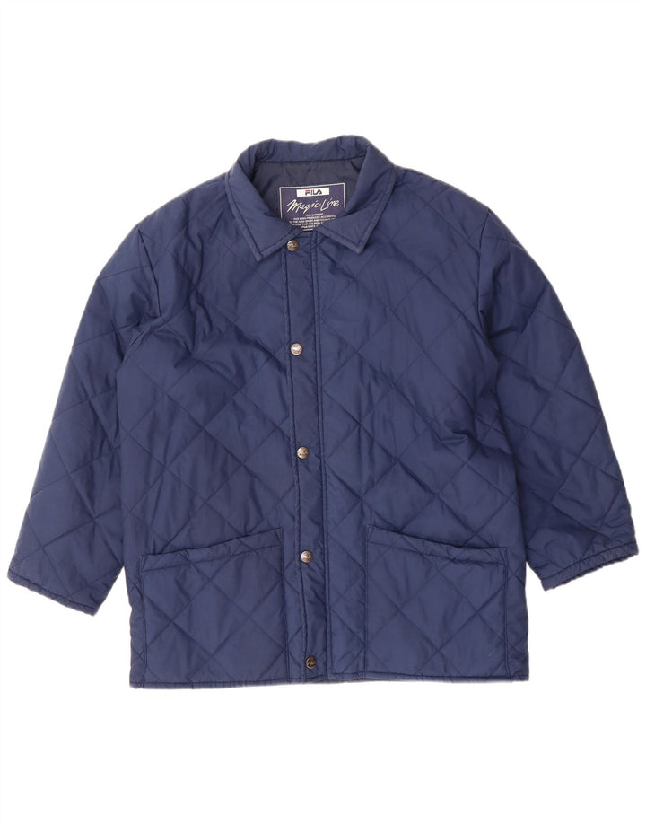 Fila Chaqueta acolchada para hombre XL Azul marino