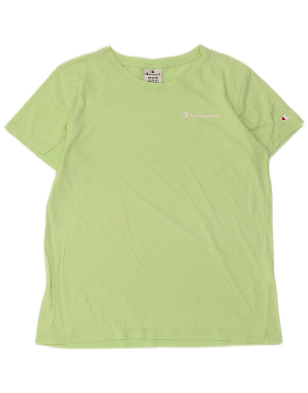 Champion Camiseta para mujer Top UK 12 Algodón verde medio