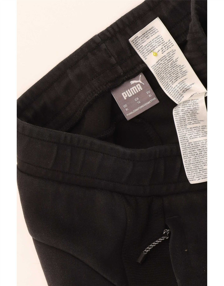 Puma Pantalones De Chándal Hombre XL Negro Algodón