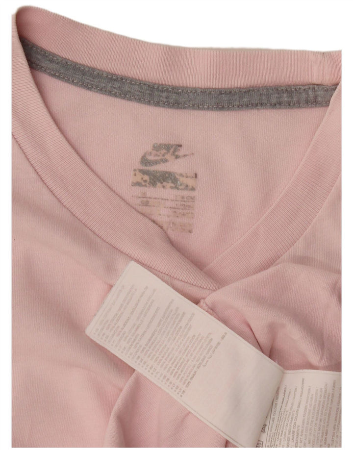 Camiseta Nike Hombre Top Medium Rosa Algodón