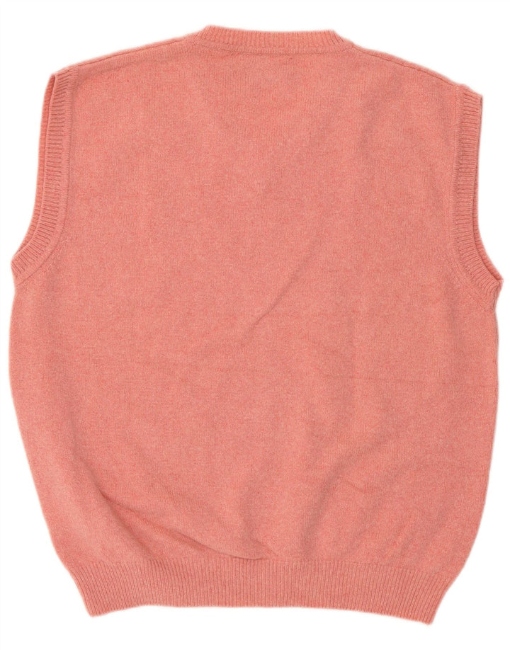 Marlboro Classics - Camiseta sin mangas para hombre, talla grande, lana rosa