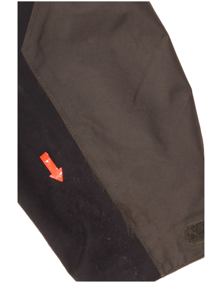 Jack Wolfskin Chaqueta impermeable para hombre ES 36/38 Gris medio Poliamida color block