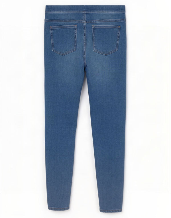 Marks & Spencer Jeans Jegging para Mujer UK 14 Large W32 L28 Algodón Azul
