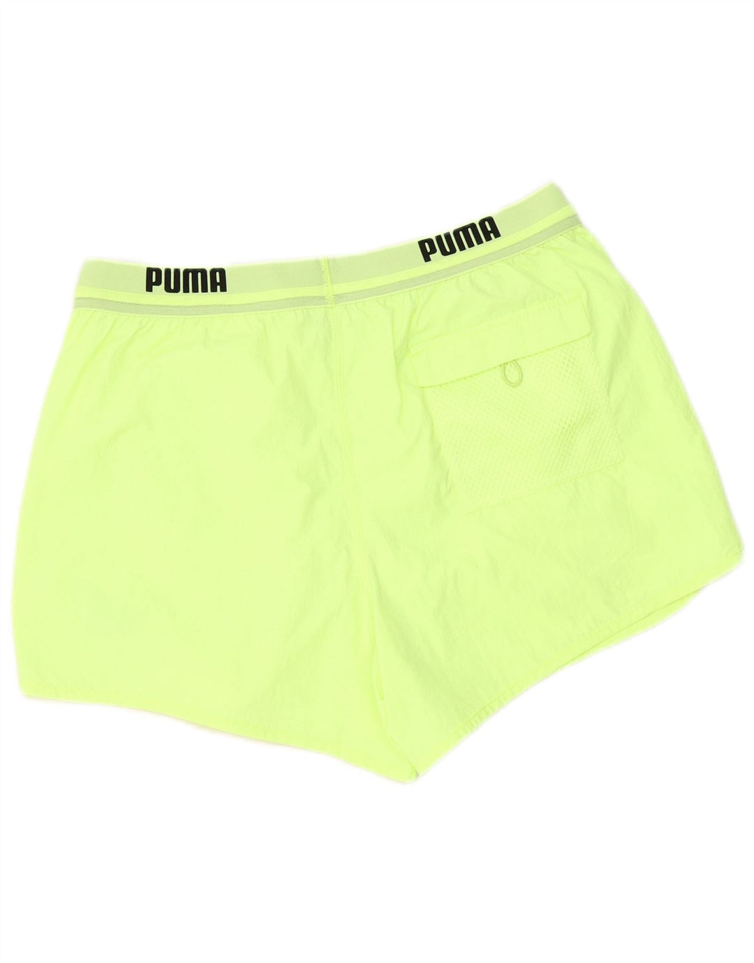 Pantalones Cortos Deportivos Gráficos De Poliamida Verde Medio Hombre