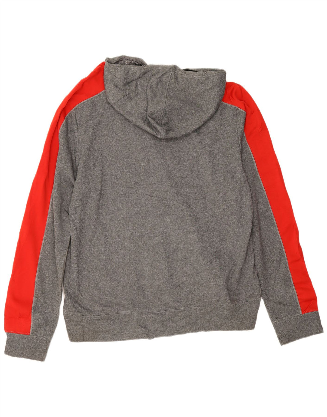 Fila Jersey con capucha gráfica para hombre 2XL Gris Colorblock Poliéster