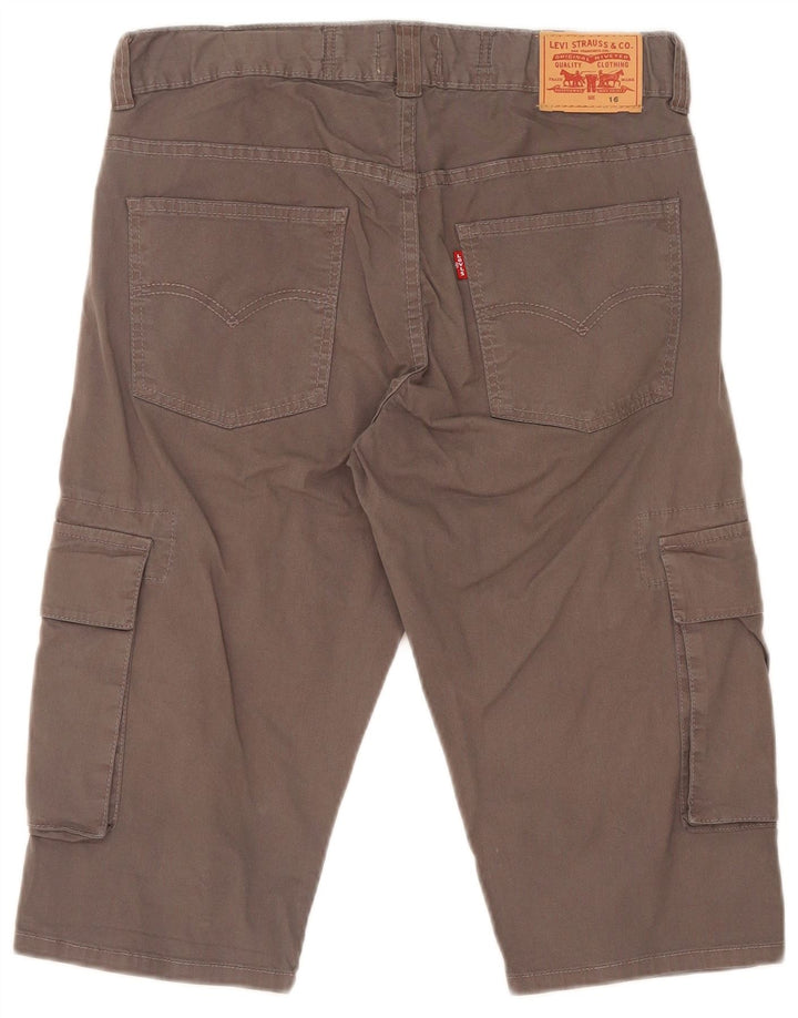 Levi's Bermudas cargo para niños 15-16 años W28 Algodón gris