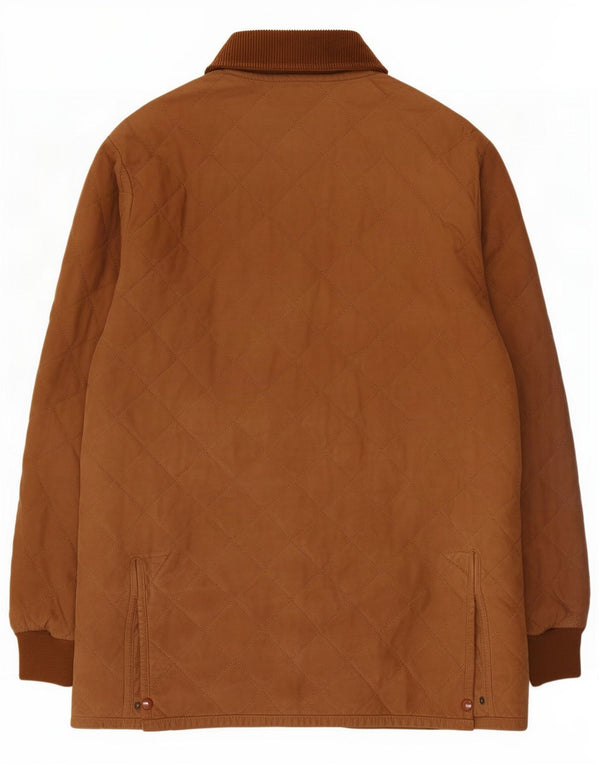 Tincati Milano Chaqueta acolchada para hombre UK 40 Large Brown