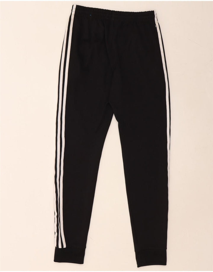 ADIDAS Hombre Chándal Pantalones Joggers Pequeño Negro Poliéster