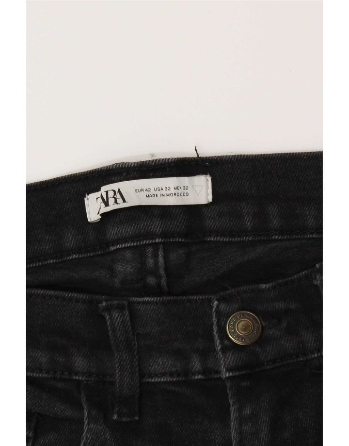 Zara Mens Slim Jeans EU 42 Grande W32 L30 Gris