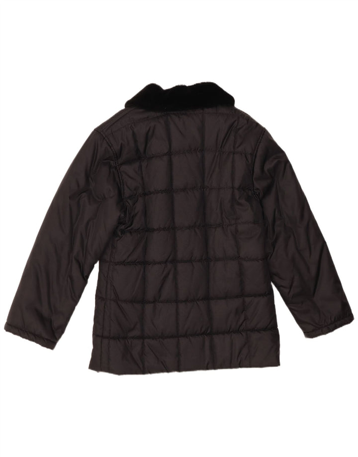 Gigi Rizzi Chaqueta Acolchada Mujer IT 42 Mediana Acetato Negro