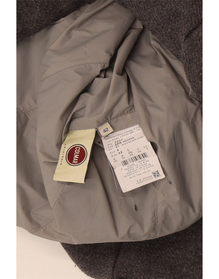 Colmar Mujer Abrigo Acolchado IT 42 Small Gris Colorblock