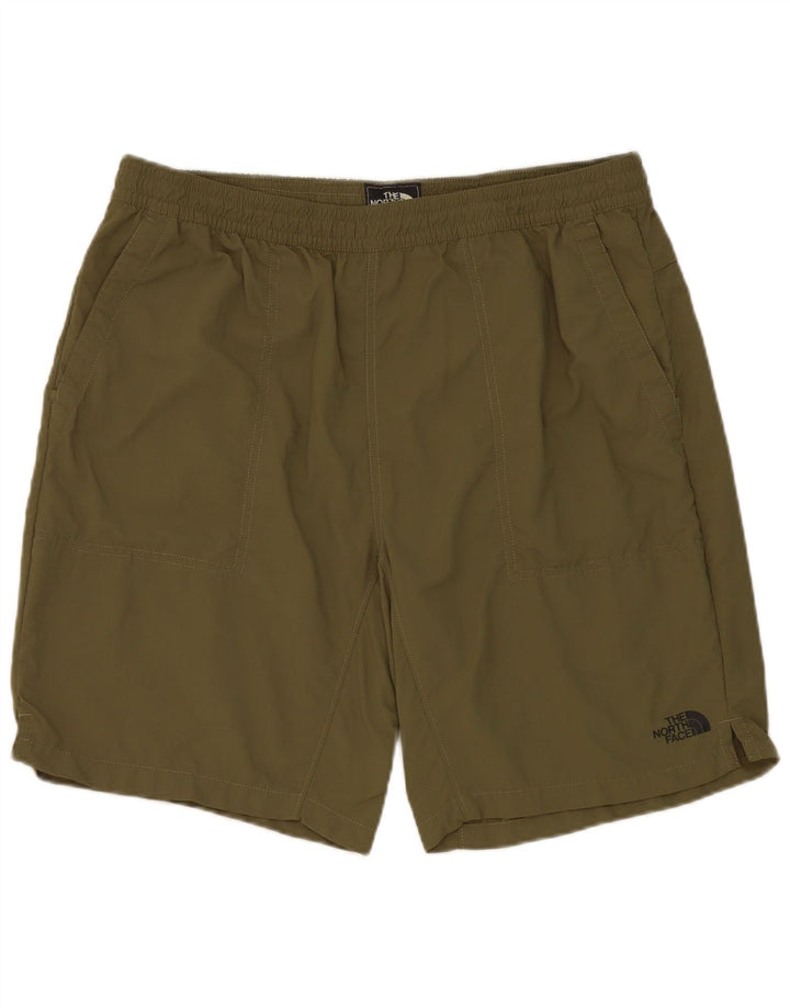 The North Face Pantalones Cortos Deportivos Para Hombre Nylon Caqui Grande