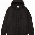 Chaqueta acolchada con capucha para hombre Bench UK 40 Large Poliamida negra