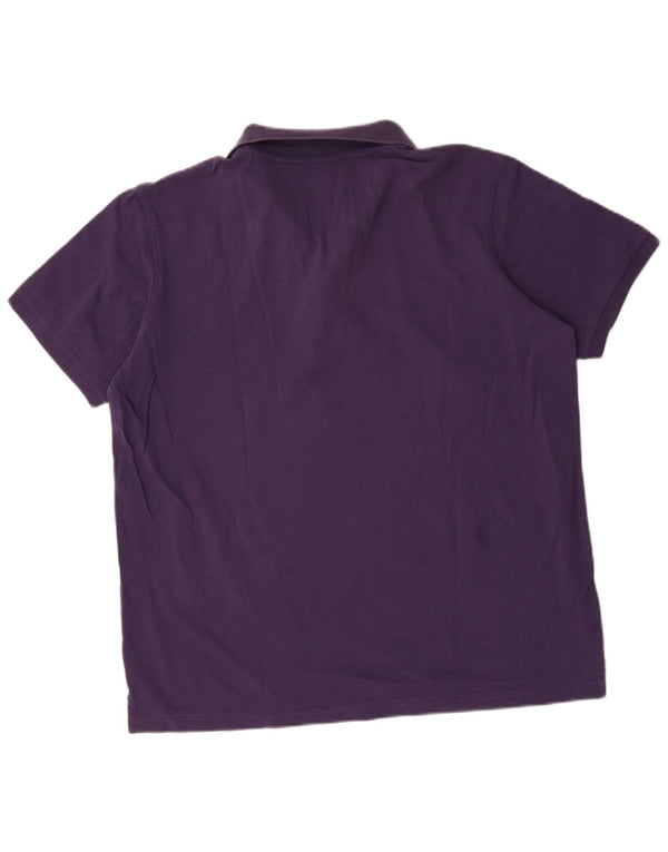 Polo Lotto Hombre 2XL Algodón Morado