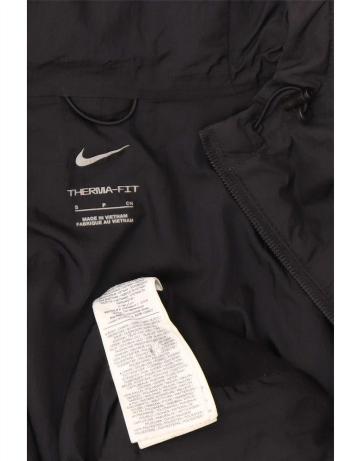 Nike Therma-Fit - Chándal con capucha para hombre, talla pequeña, poliéster negro