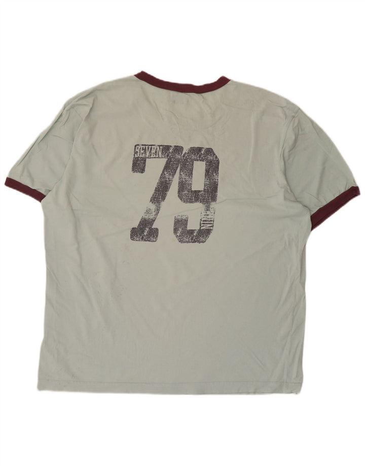 Levi's Hombre Camiseta Gráfica Top XL Algodón Azul