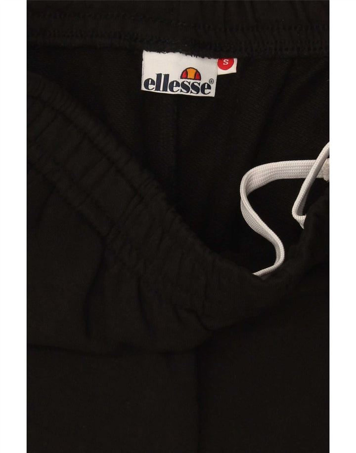 Ellesse Hombre Capri Pantalones De Chándal Pequeño Negro