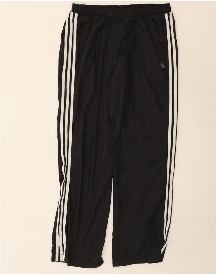 ADIDAS Pantalones de chándal a prueba de clima para mujer UK 12 Poliéster gris medio