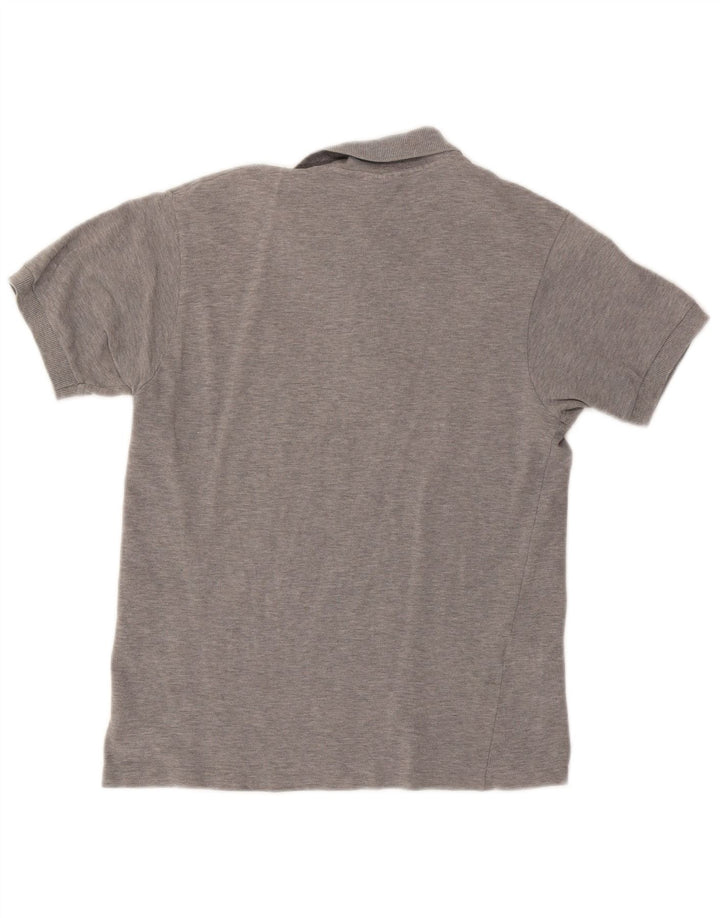 LACOSTE Polo para hombre talla 3 pequeño algodón gris