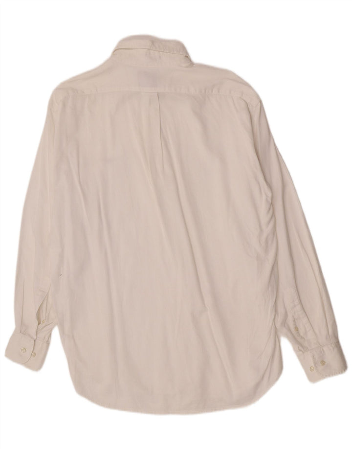 Sergio Tacchini Camisa para hombre grande blanca