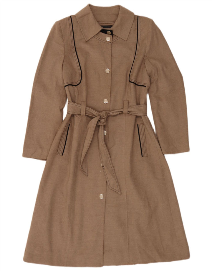 Gabardina Mujer Pierre Cardin IT 42 Poliéster Beige Medio