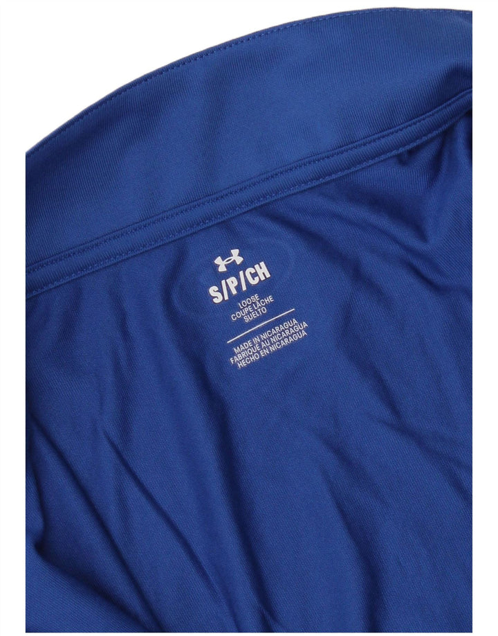 Under Armour Mujer Chándal Top Chaqueta UK 10 Small Azul