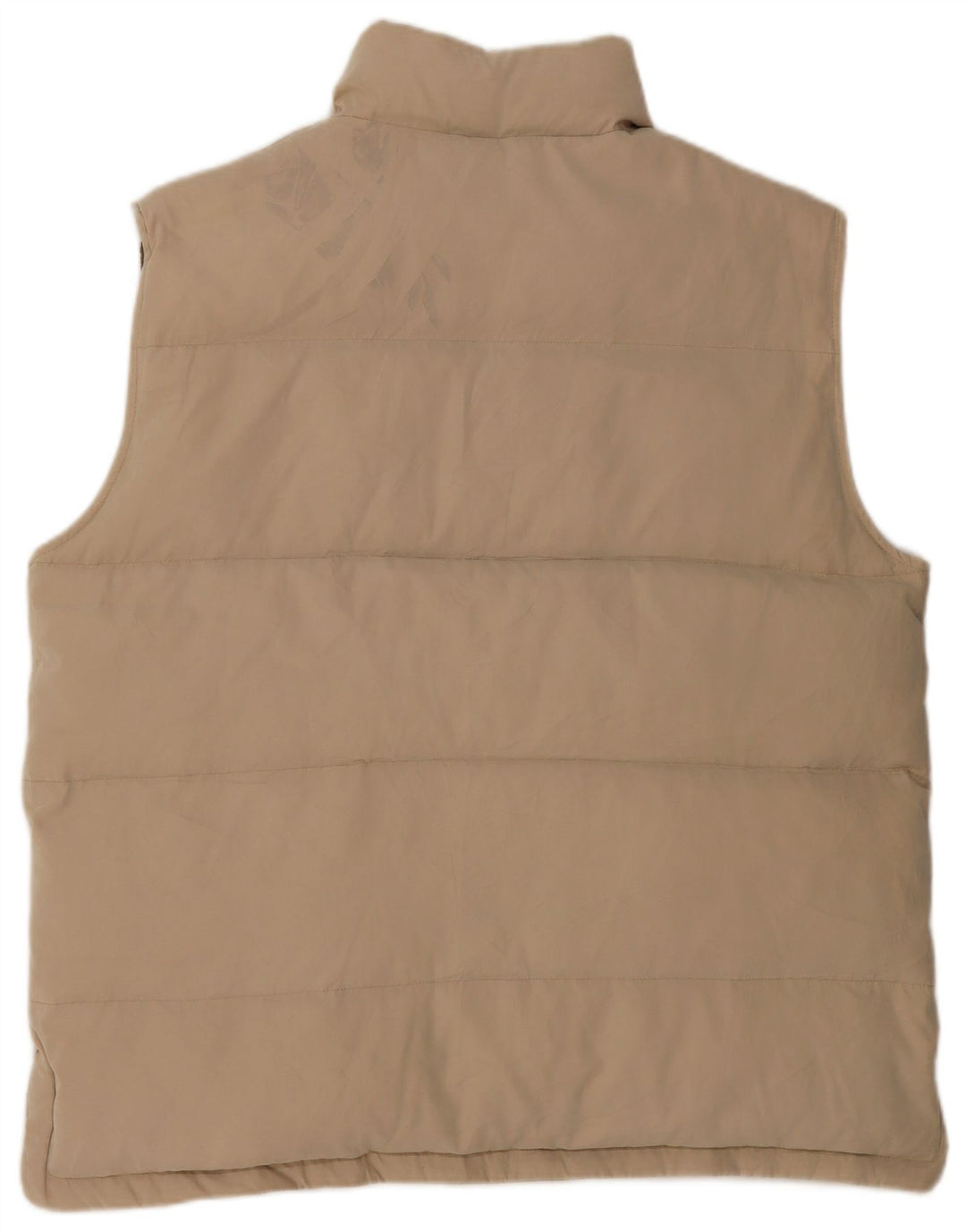 Chaleco acolchado para hombre Green Leaves UK 44 2XL Poliéster beige