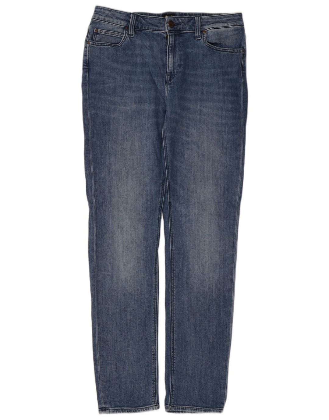 Vaqueros Lee Elly Slim W30 L31 Algodón Azul Mujer