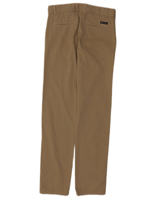 Massimo Dutti Pantalón Chino Recto Niño 11-12 Años W26 L30 Beige