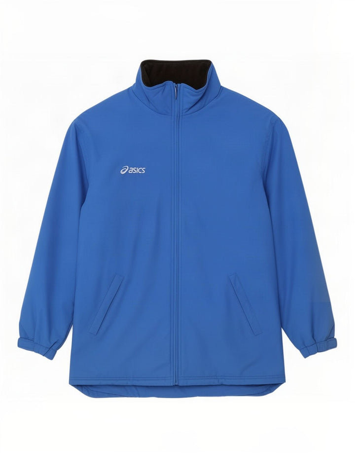 Asics Chaqueta cortavientos para hombre UK 42 XL Azul
